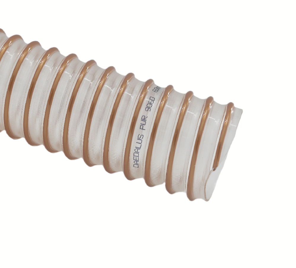 906S 1.5毫米钢丝加强PU软管，电子工业专用软管，PCB吸尘管，吸尘器软管