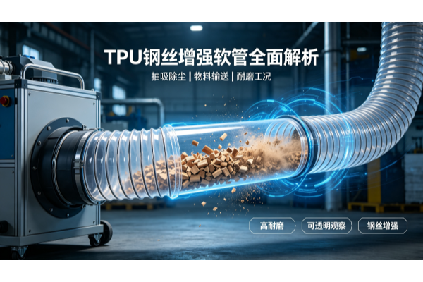 TPU 钢丝增强软管深度解析：多材质软管性能对比与选型指南